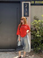 تیشرت قرمز