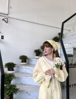 شومیز استین گره لیمویی - تصویر 5